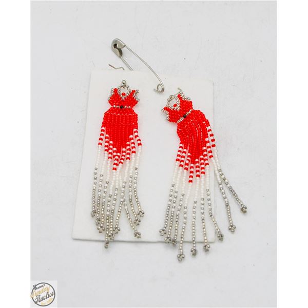 HANDMADE INDIGEENOUS THEME EARRINGS