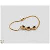 Image 1 : GOLD PLATED JEWELED BRACELET