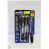 Image 1 : NEW KOBALT 6PC DIAMOND COATED TIP SCREWDRIVER SET