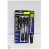 Image 1 : NEW KOBALT 6PC DIAMOND COATED TIP SCREWDRIVER SET