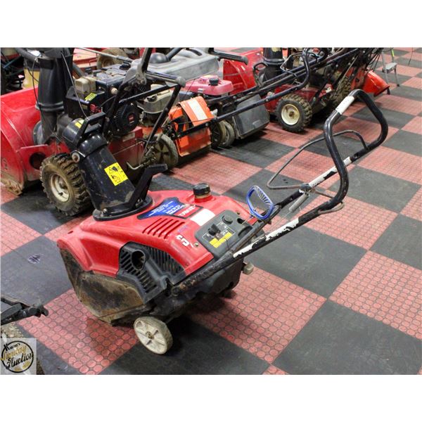 BAILIFF SEIZURE - TORO 163CC SNOW BLOWER
