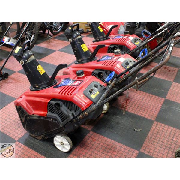 BAILIFF SEIZURE - TORO 212CC SNOW BLOWER