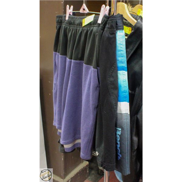 3 PAIRS MENS SIZE LARGE SHORTS/TRUCKS