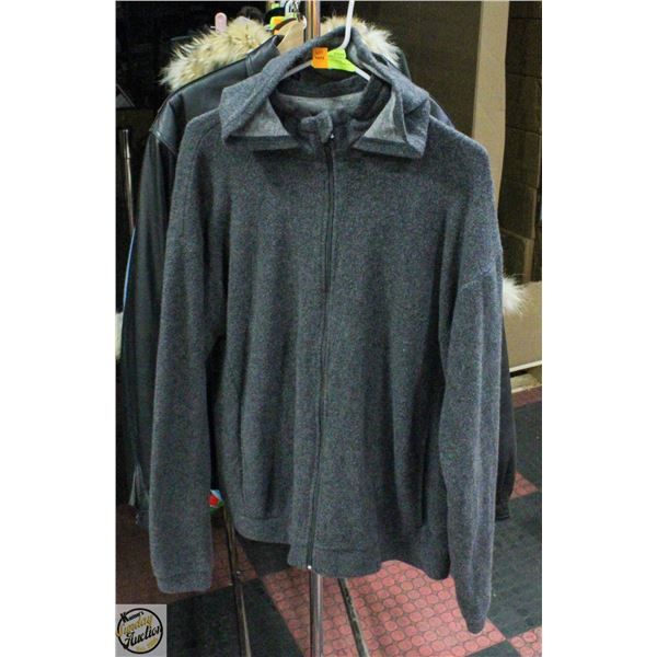 MOUNTIAN EQUIPMENT CO-OP GREY ZIP UP LADIES