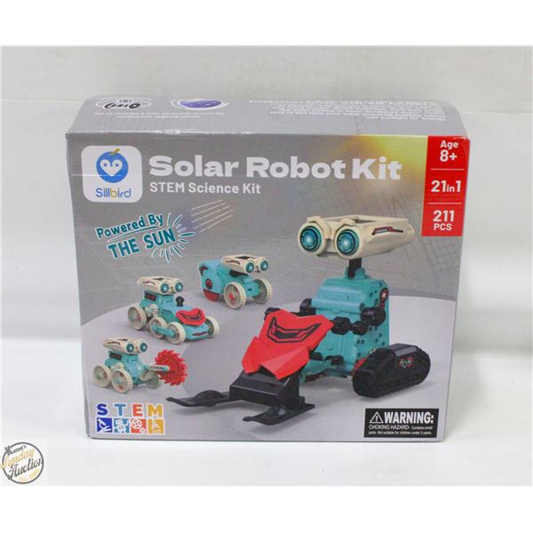 BRAND NEW SILLBIRD SOLAR ROBOT BUILDING