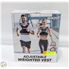 Image 1 : BRAND NEW ADJUSTABLE WEIGHTED VEST