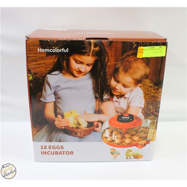 BRAND NEW 18 EGG INCUBATOR WITH