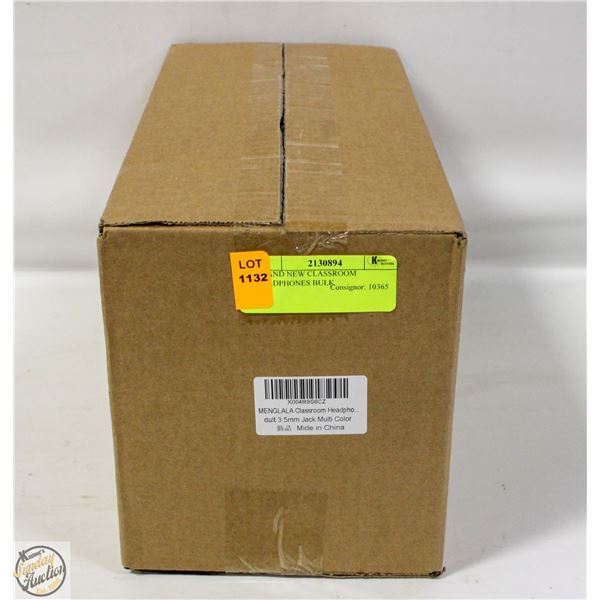 BRAND NEW CLASSROOM HEADPHONES BULK