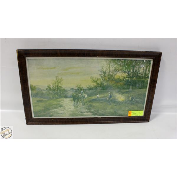 FRANK F. ENGLISH PICTURE 12.5" X 21.5"