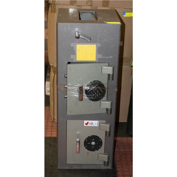 SOLID METAL DROP SAFE H-35" **AS IS NO COMBO**