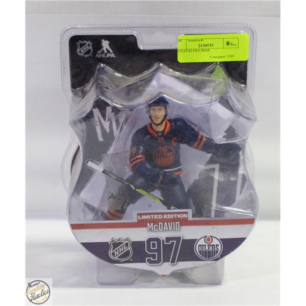 UNOPENED OLD STOCK NHL MCDAVID FIGURINE