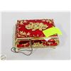 Image 2 : RED ENAMEL JEWERLY BOX