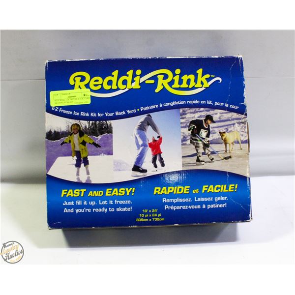 REDI RINK - EX FREEZE BACK YARD SKATING RINK KIT