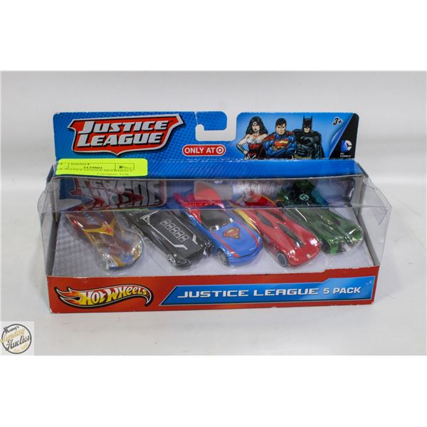 NEW JUSTICE LEAGUE HOTWHEELS