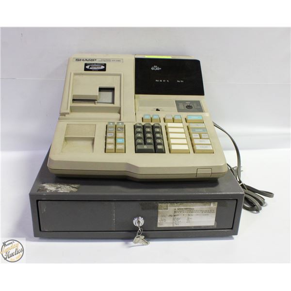 SHARP ELECTRONIC CASH REGISTER MODLE ER-2385