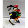 Image 1 : ANIMATED ROCKING CHAIR PENGUINS "THE NIGHT
