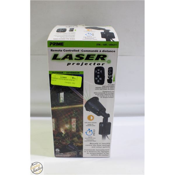 OUTDOOR LASER PROJECTOR NO REMOTE
