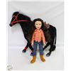 Image 1 : PARADISE KIDS 16" DOLL & MY LIFE BLACK