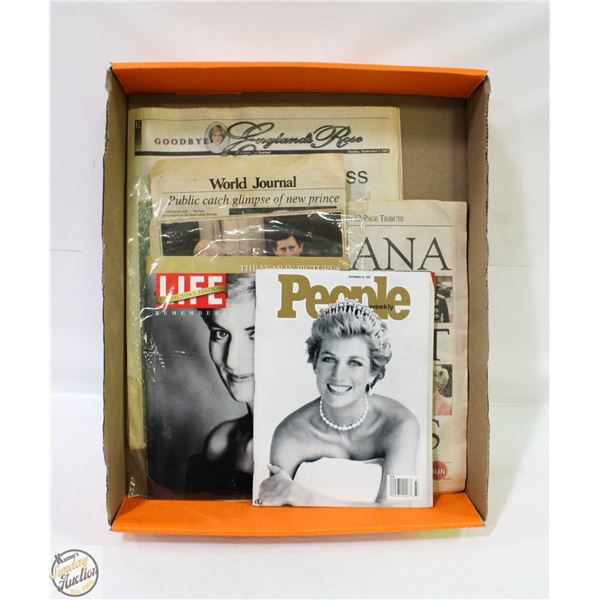 PRINCESS DIANA COLLECTABLES