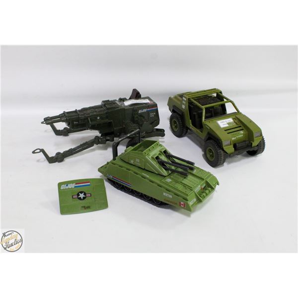 VINTAGE GI JOE 1982 ARTILLERY CANNON,