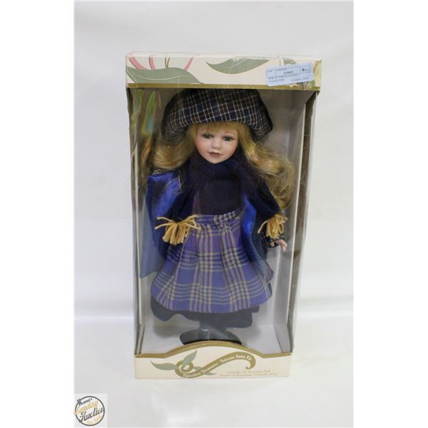 NEW 18" PORCELAIN DOLL COLLECTORS,