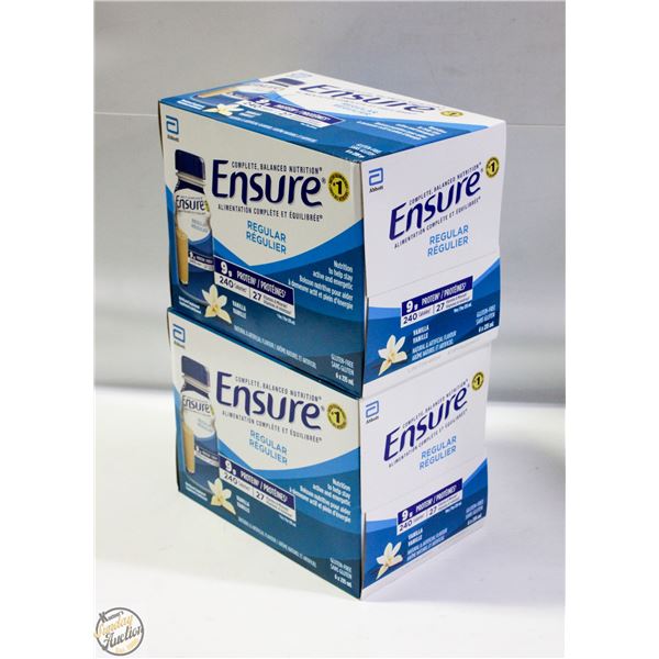2 CASES OF ENSURE 6 X 235 ML 1