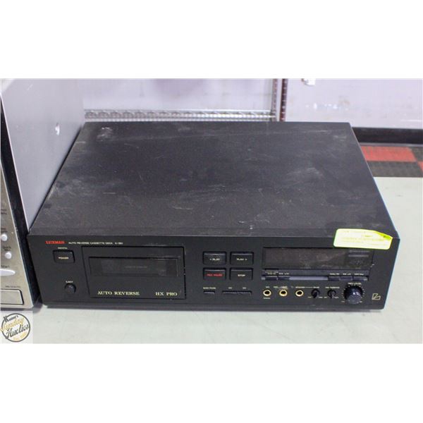 LUXMAN K-351 AUTO REVERSE CASSETTE DECK
