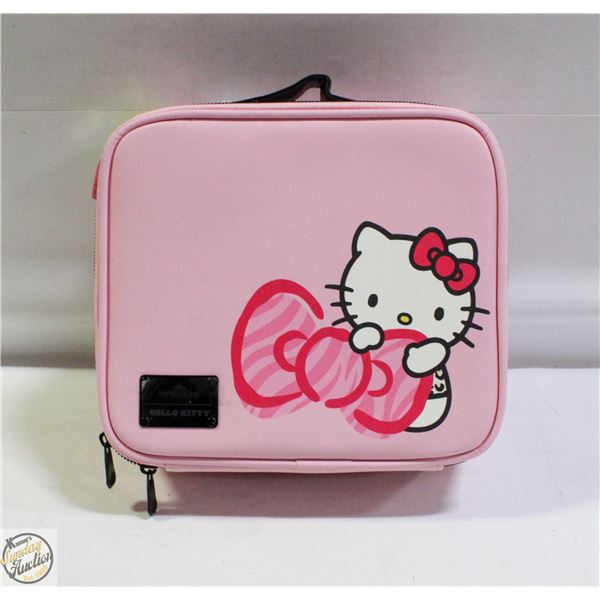 NEW HELLO KITTY COSMETIC BAG SET INCL HELLO KITTY