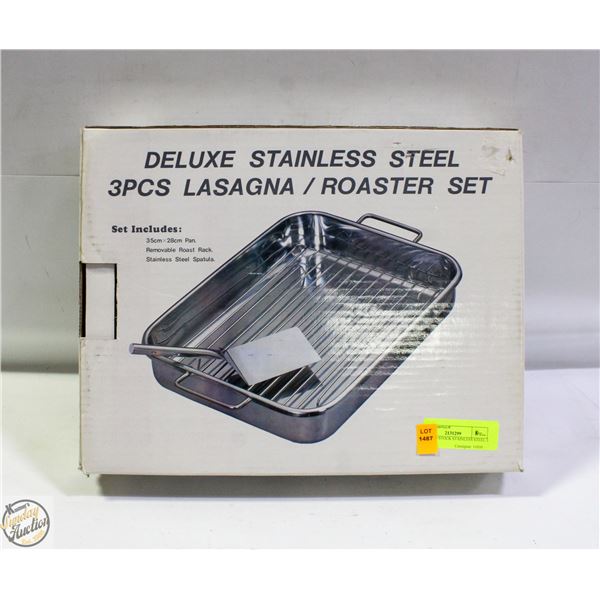NEW OLD STOCK STAINLESS STEEL 3 PIECE