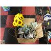 Image 1 : LOT OF ARTIFICIAL PLANT DECOR