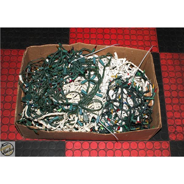 12 STRINGS OF CHRISTMAS LIGHTS