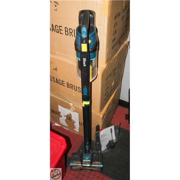 USED SHARK ROCKET CORDLESS VACUUM WITH