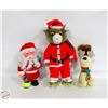 Image 1 : 3 CHRISTMAS STUFFIES
