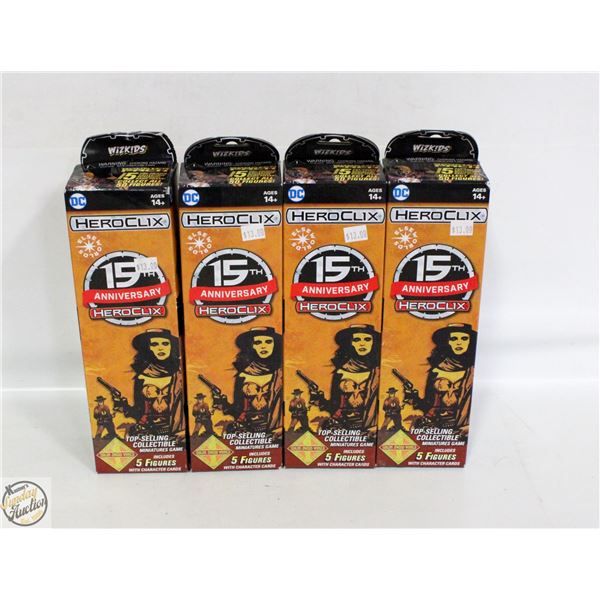 LOT OF HERO CLIX UNOPENED 15TH ANNIVERSARY