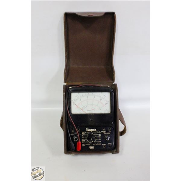 VINTAGE SIMPSON 260 ELECTRICAL TOOL