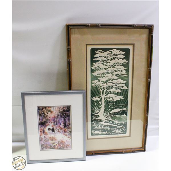 LOT OF PICTURE FRAMES & HOUSE DECORATIONS