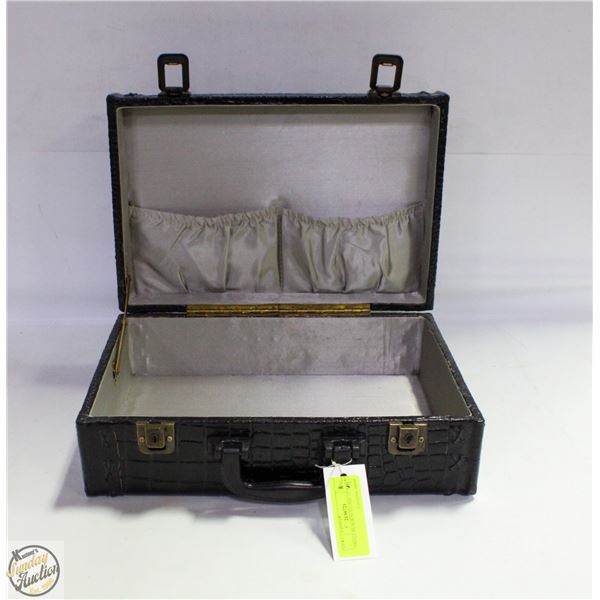 SMALL BLACK SUITCASE 13”X5”