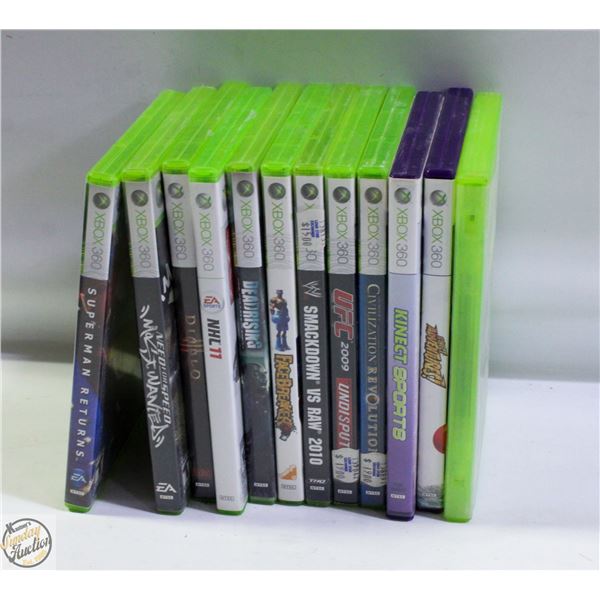 XBOX 360 GAMES 14 IN TOTAL
