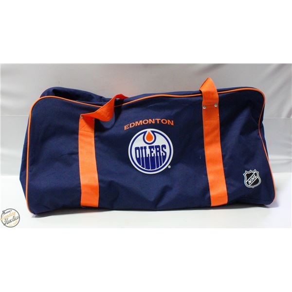 REEBOK EDMONTON OILERS HOCKEY BAG,