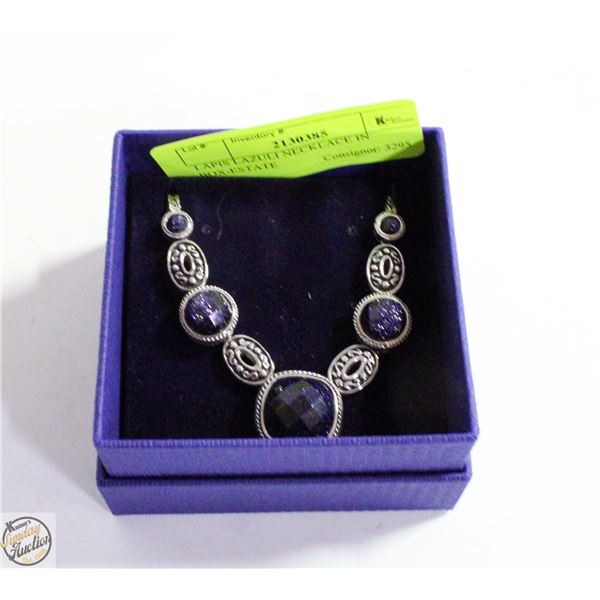 LAPIS LAZULI NECKLACE IN BOX-ESTATE