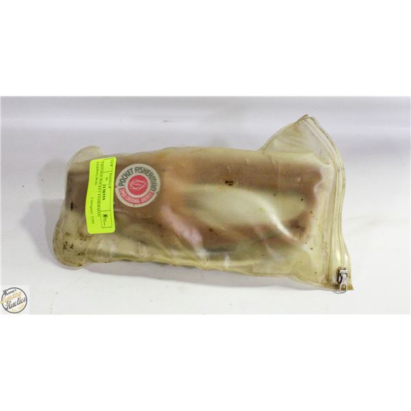 VINTAGE POCKET FISHERMAN FISHING ROD