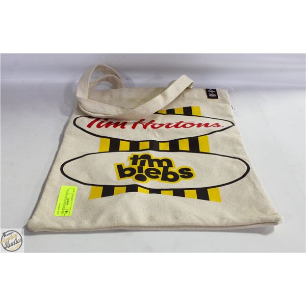 TIM HORTON JUSTIN BIEBER BAG