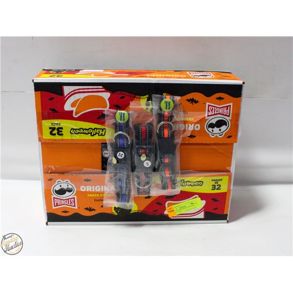 40 NEW NYLON REFLECTIVE DOG COLLARS BLUE