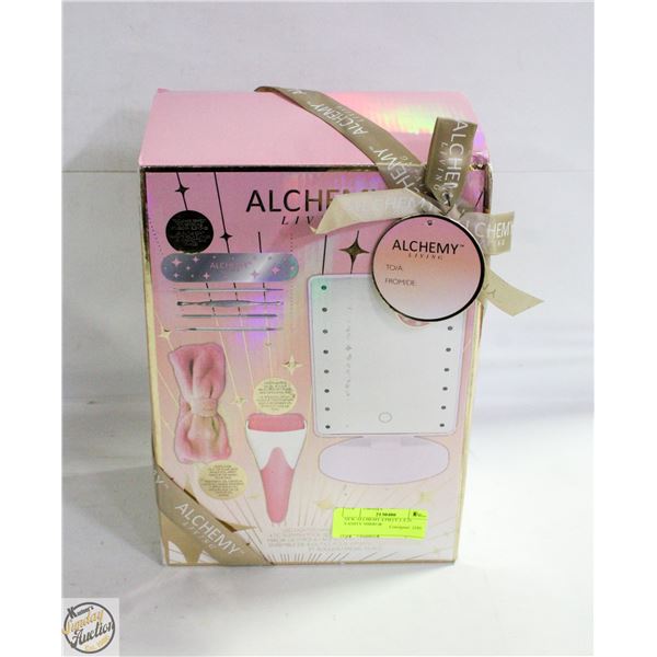NEW ALCHEMY 4 PIECE L.E.D. VANITY MIRROR
