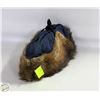 Image 1 : MUSKRAT EAR FLAP WINTER HAT-ESTATE