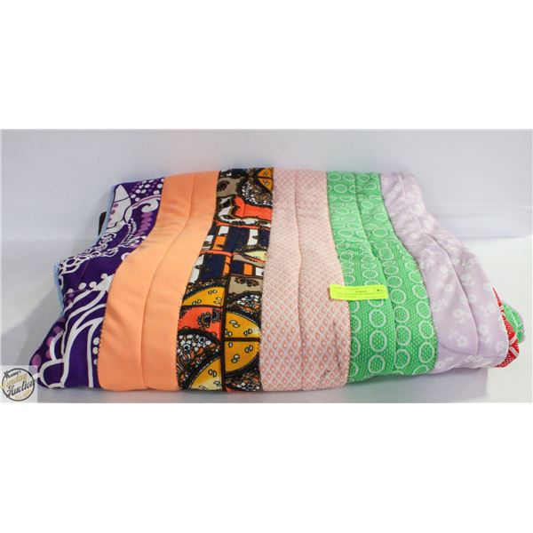 VINTAGE 70'S PATCHWORK QUILT FULL DOUBLE