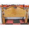 Image 1 : WOOD QUEEN BED FRAME