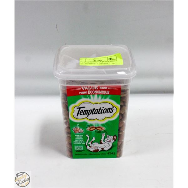 CASE OF TEMPTATIONS 4X454G SEALED SEAFOOD MEDLEY