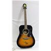 Image 1 : EPIPHONE ACOUSTIC GUITAR SIGNED (UNKNOWN) NO COA