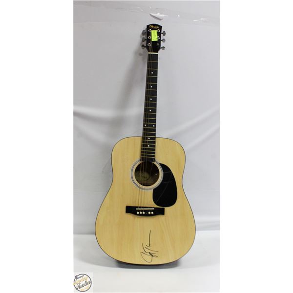 SQUIRE BY FENDER SIGNED BY ERIC LINDROS - NO COA